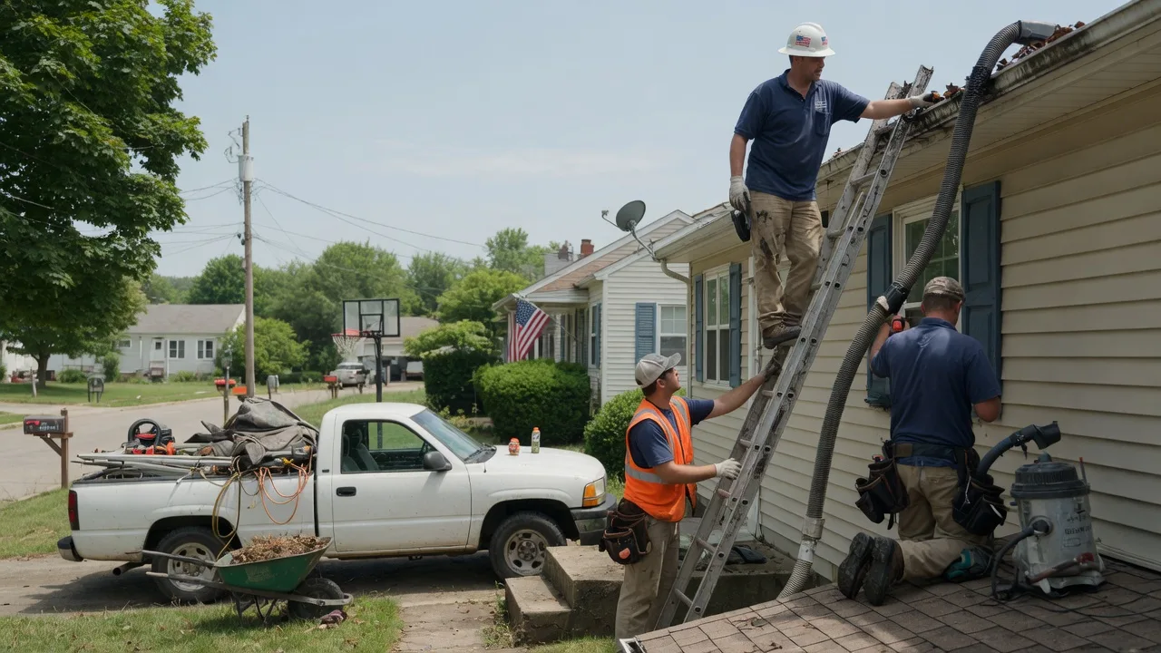 Gutter Installation in Byrnedale, PA near me